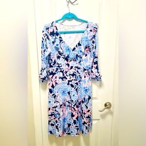 Lilly Pulitzer $178 NWT Stirling Dress BRIGHT NAVY